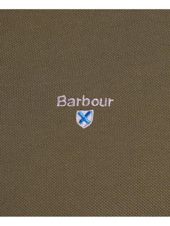 26SS 바버 폴로 티셔츠 MML0012 MML OL51 Dark olive - BARBOUR