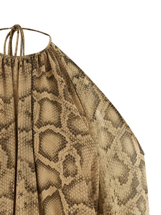 26SS 안다마네 점프수트 T190171BTNP264NATURALPYTHON Beige - ANDAMANE