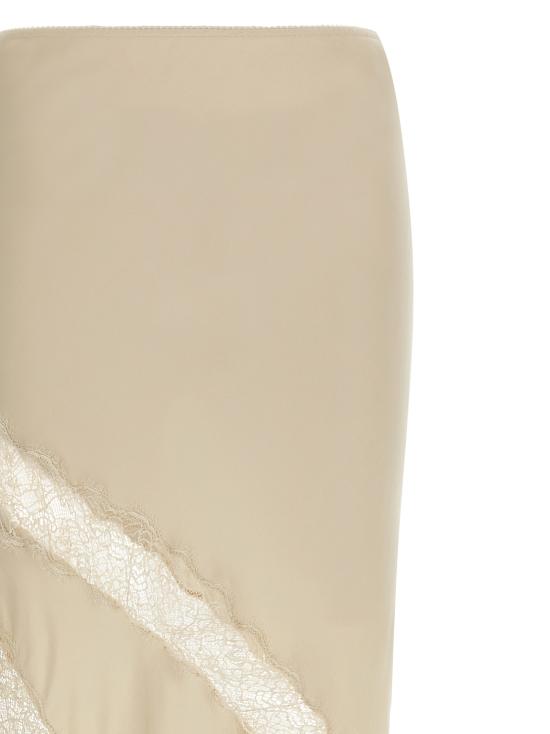 26SS 안다마네 숏 스커트 T190353ATNV135OAT Beige - ANDAMANE