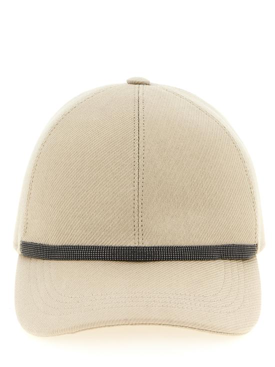 26SS 브루넬로 쿠치넬리 볼캡 MCAP90011C9195 Beige