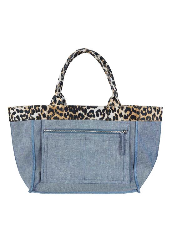 26SS 가니 미디엄 토트백 B2110042 01G BLU - GANNI