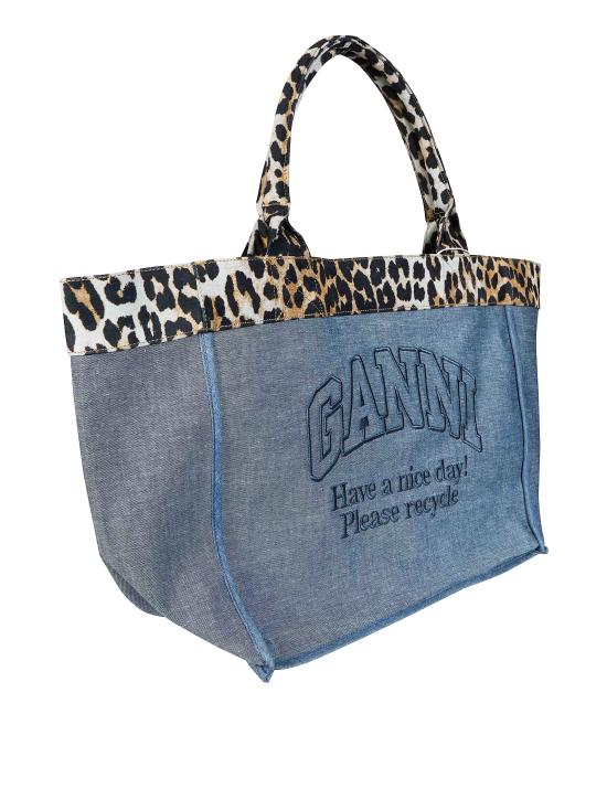 26SS 가니 미디엄 토트백 B2110042 01G BLU - GANNI