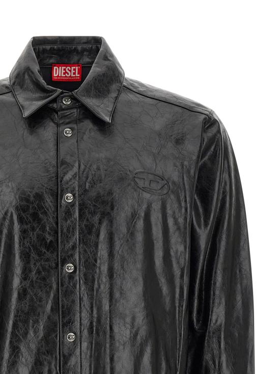 26SS 디젤 긴팔 셔츠 A200210QMBU9XX Black - DIESEL