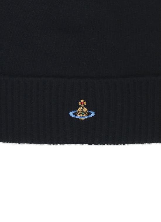 25FW 비비안웨스트우드 비니 8102001C K0069N401 Black - VIVIENNE WESTWOOD