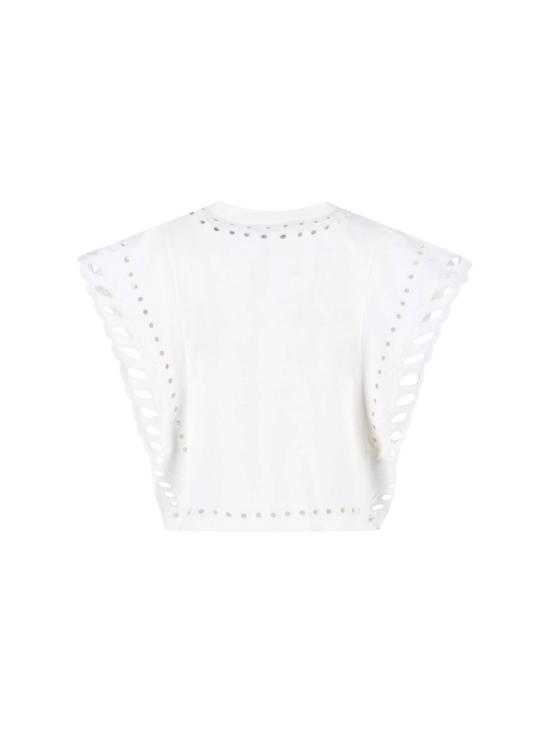 26SS 이자벨마랑에뚜왈 반팔 티셔츠 TS0298FA D1N08E 23EC White - ISABEL MARANT ETOILE