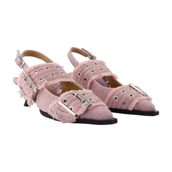 26SS 가니 힐/펌프스 B1020062 05C pink - GANNI