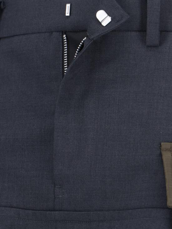 26SS 사카이 미디 스커트 26 08285 342 Grey - SACAI