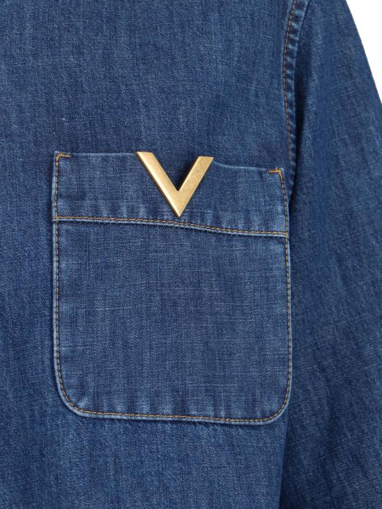 26SS 발렌티노 가라바니 셔츠 8B3DB03L9YA 558 Blue - VALENTINO GARAVANI