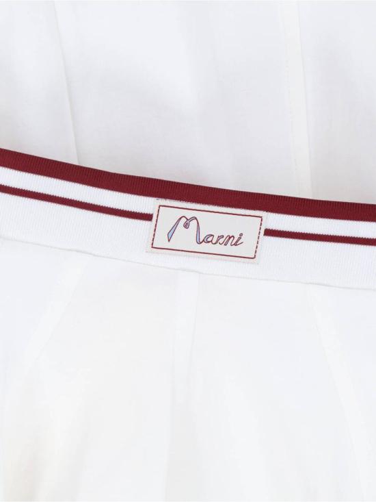 26SS 마르니 미디 스커트 GOJE0804LX UTC61300W01 WHITE - MARNI