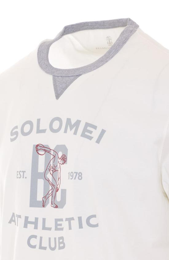 26SS 브루넬로 쿠치넬리 로고 티셔츠 M0B131001GCFR27 - BRUNELLO CUCINELLI