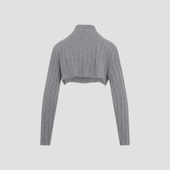 26SS 미우미우 자켓 MMF01ASOOO 17JA 0031 GREY - MIU MIU