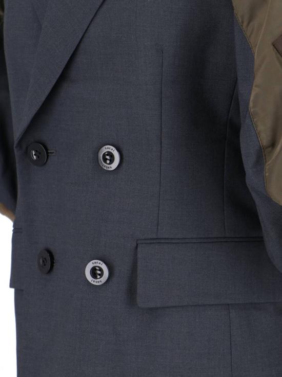 26SS 사카이 자켓 26 08284342 GREY - SACAI