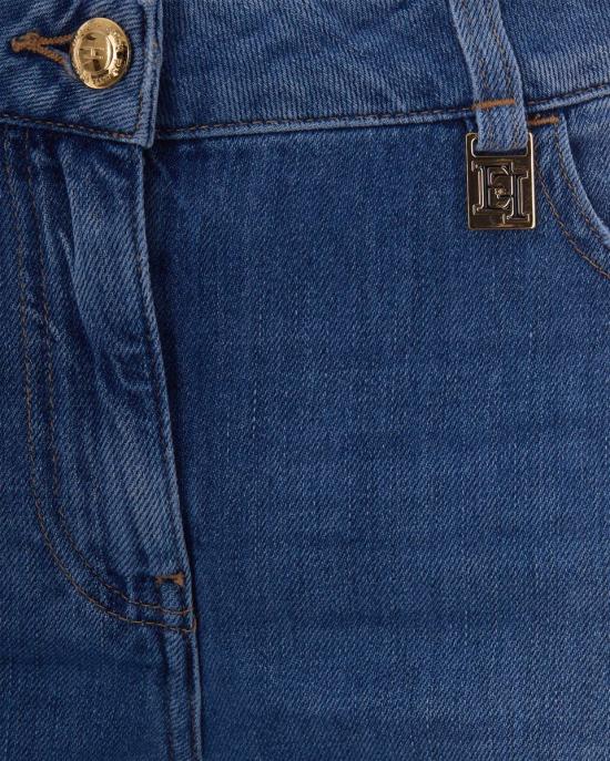 26SS 엘리자베타프랜치 데님 팬츠 PJ21I61E2192 BLUE - ELISABETTA FRANCHI