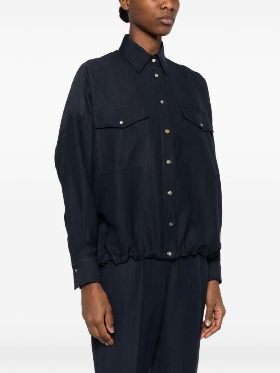 26SS 브루넬로 쿠치넬리 셔츠 MH126NE416 C4224 Blue - BRUNELLO CUCINELLI