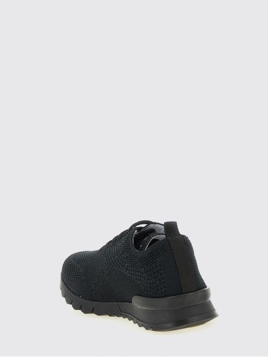 26SS 키톤 스니커즈 USSFITBN008090 300X Black - KITON