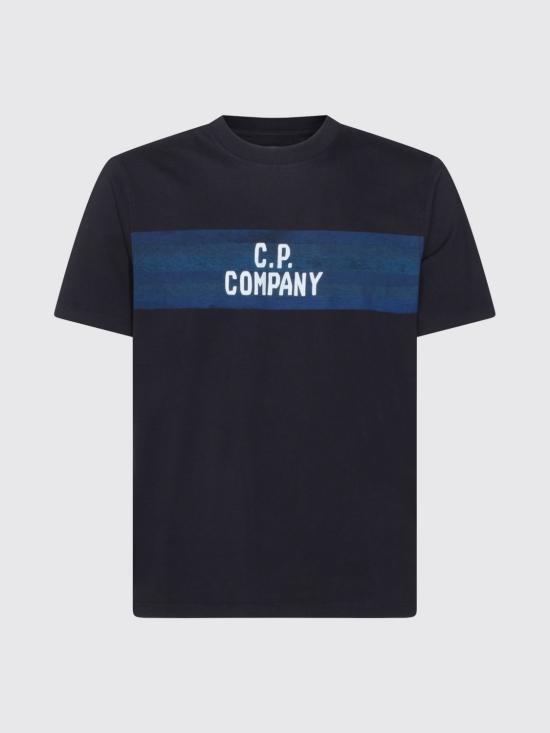 26SS 씨피 컴퍼니 반팔 티셔츠 20CMTS144A110579W 888 Blue - C.P. COMPANY