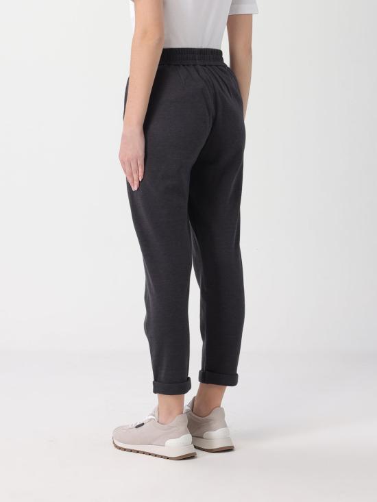 26SS 브루넬로 쿠치넬리 스트레이트 팬츠 MD828SB899 C9142 Black - BRUNELLO CUCINELLI