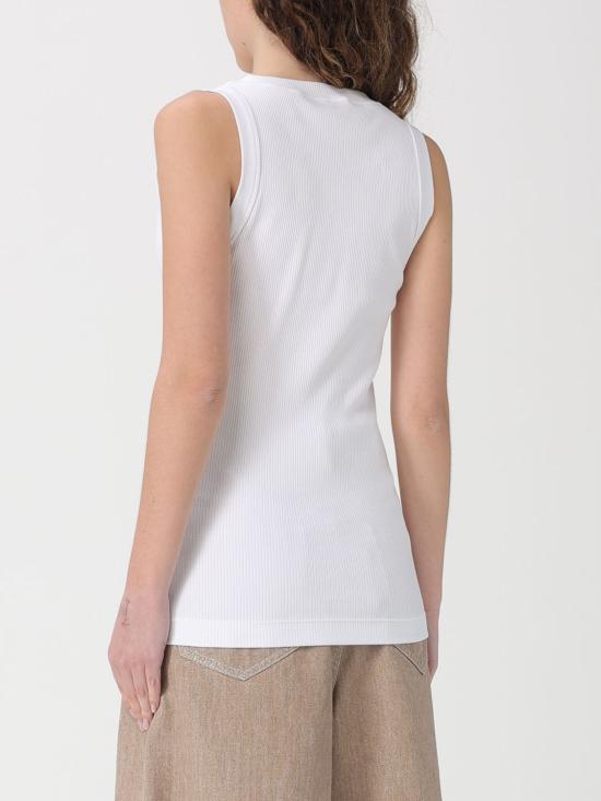 26SS 브루넬로 쿠치넬리 민소매 티셔츠 MG902BW710 C159 White - BRUNELLO CUCINELLI