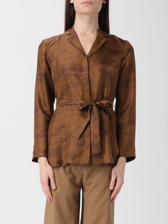 26SS 막스마라 스튜디오 셔츠 2616191031600 004 Brown