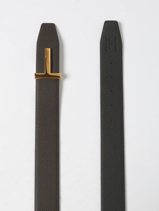 26SS 톰포드 가죽 벨트 TB178LCL236G ENB Brown - TOMFORD