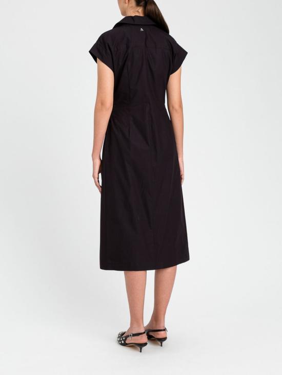 26SS 액티튜드 트윈세트 롱 원피스 261AP2086 00006 Black - ACTITUDE TWINSET