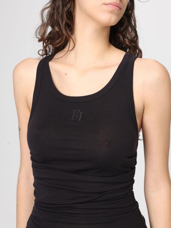 26SS 엘리자베타프랜치 롱 원피스 AB20B61E2 110 Black - ELISABETTA FRANCHI