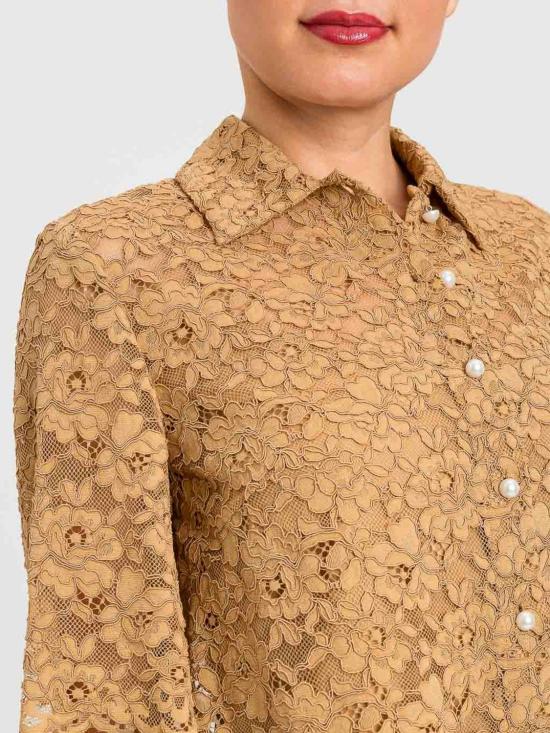 26SS 액티튜드 트윈세트 셔츠 261AP2302 13285 Beige - ACTITUDE TWINSET