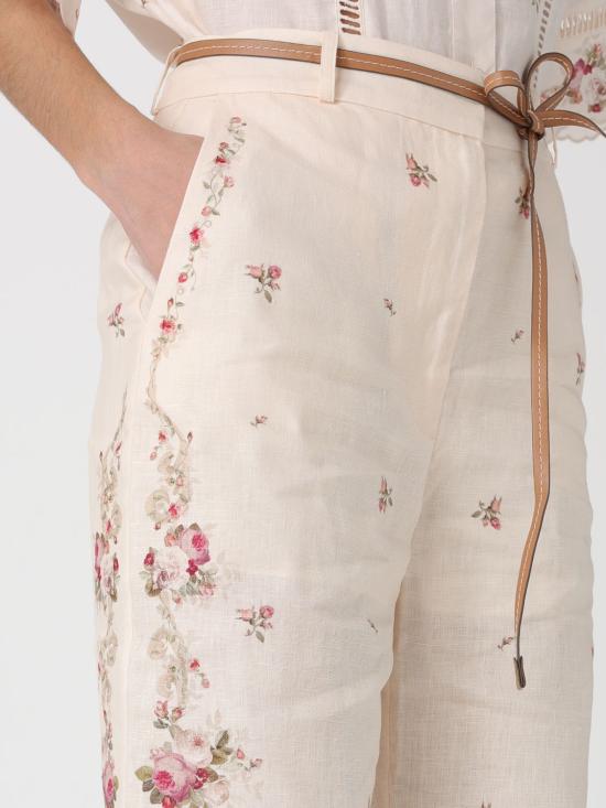 26SS 짐머만 팔라초 팬츠 5380PRS264 CPKR Beige - ZIMMERMANN