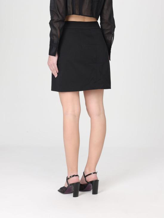 26SS 엘리자베타프랜치 숏 스커트 GO14161E2 110 Black - ELISABETTA FRANCHI