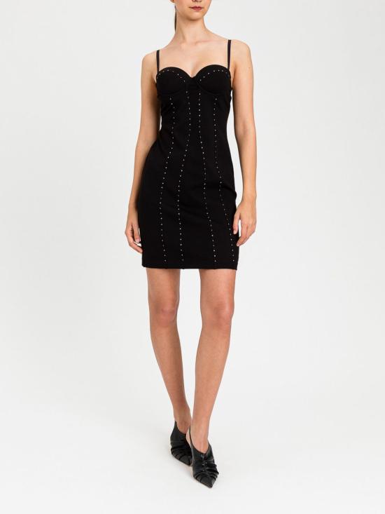 26SS 액티튜드 트윈세트 롱 원피스 261AP2146 00006 Black - ACTITUDE TWINSET