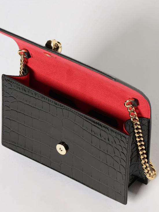 26SS 알렉산더 맥퀸 토트백 8552911HB0G 1001 Black - ALEXANDER MCQUEEN