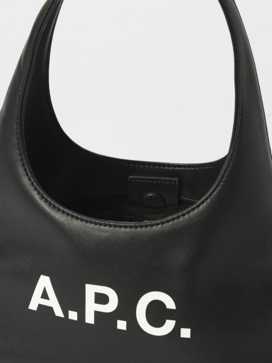26SS 아페쎄 베이비 니논 숄더백 PUAATF67027 LZZ Black - A.P.C.