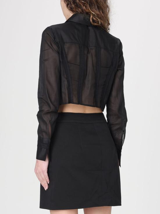 26SS 엘리자베타프랜치 셔츠 CA12661E2 110 Black - ELISABETTA FRANCHI