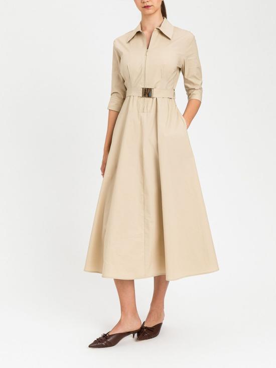 26SS 액티튜드 트윈세트 롱 원피스 261AP2284 13191 Beige - ACTITUDE TWINSET