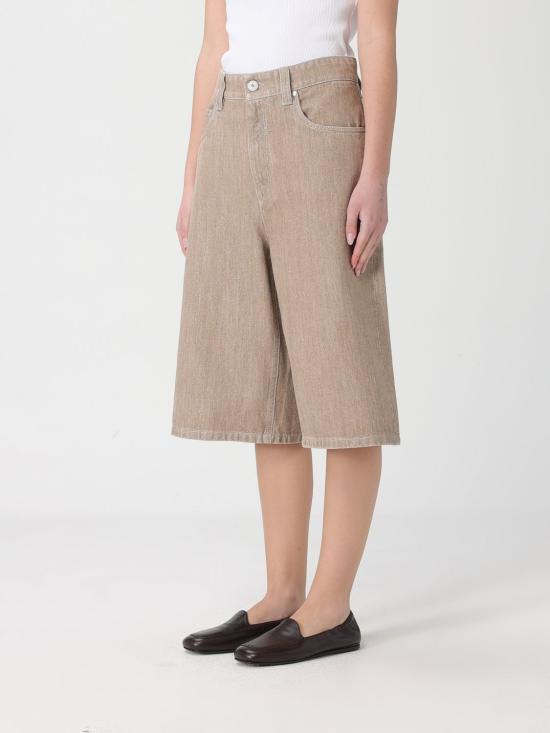 26SS 브루넬로 쿠치넬리 숏팬츠 ML109P4072 C1340 Beige - BRUNELLO CUCINELLI