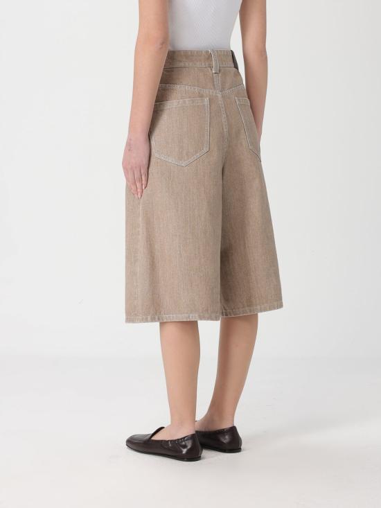 26SS 브루넬로 쿠치넬리 숏팬츠 ML109P4072 C1340 Beige - BRUNELLO CUCINELLI