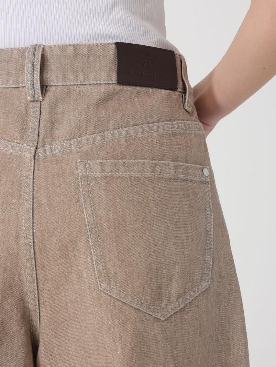 26SS 브루넬로 쿠치넬리 숏팬츠 ML109P4072 C1340 Beige - BRUNELLO CUCINELLI