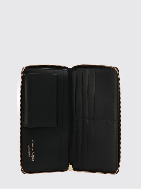 26SS 꼼데가르송 남성지갑 SA0110PD BLACK White - COMME DES GARCONS