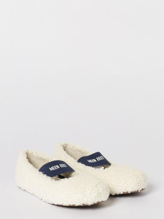 26SS 문부츠 플랫 슈즈 80D2400010 H017 White - MOON BOOT