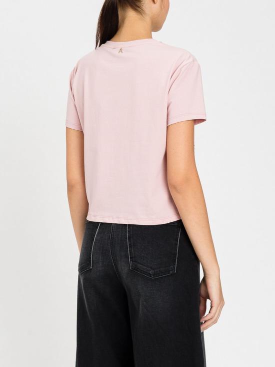 26SS 액티튜드 트윈세트 반팔 티셔츠 261AP2311 10021 Pink - ACTITUDE TWINSET