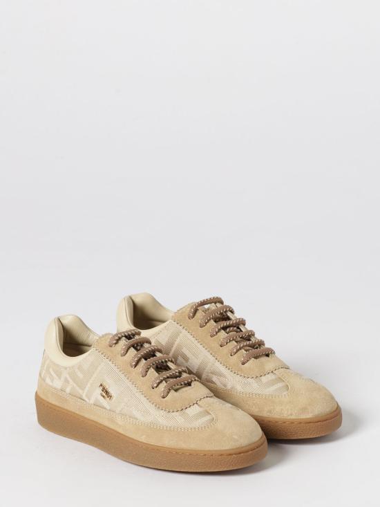 26SS [키즈] 펜디 스니커즈 JMR564AWK6 F1V9S Beige - FENDI