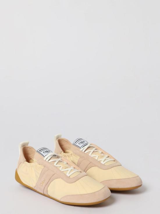 26SS 끌로에 스니커즈 CH26S15RWR 26Y Beige - CHLOE