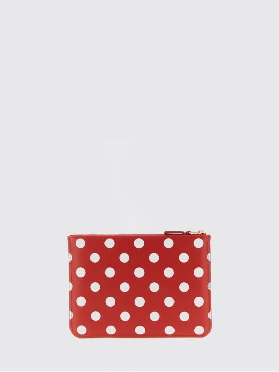 26SS 꼼데가르송 남성지갑 SA5100PD Red - COMME DES GARCONS