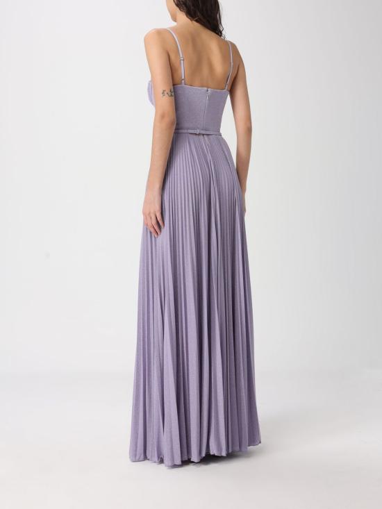 26SS 엘리자베타프랜치 롱 원피스 ABR1661E2 EV7 Violet - ELISABETTA FRANCHI
