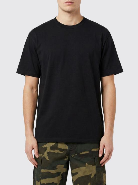 26SS 칼하트 WIP 숏슬리브 페이디드 폰드 코프스 티셔츠 I036064 8960 Black