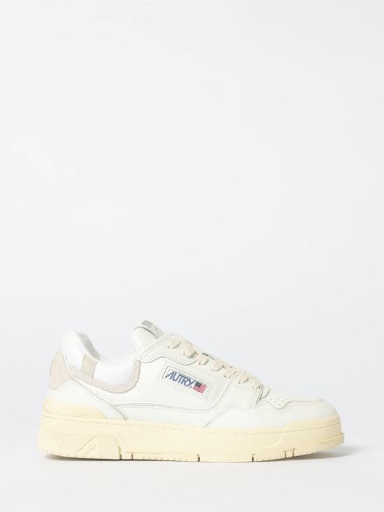 26SS 오트리 CLC 레더 스니커즈 ROLMMM41 White