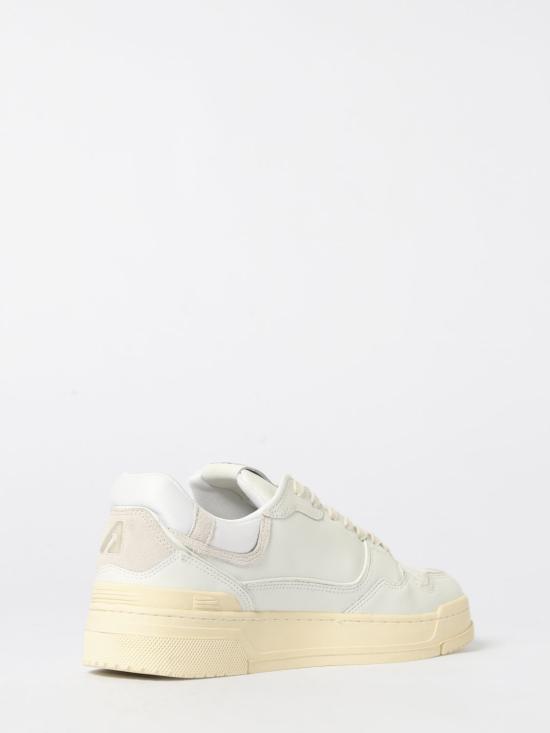 26SS 오트리 CLC 레더 스니커즈 ROLMMM41 White - AUTRY