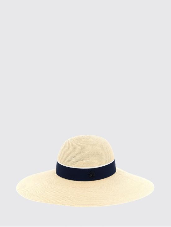 26SS 메종미셸 버킷햇 1004007002 NATURAL Blue - MAISON MICHEL