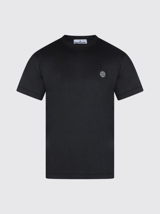 26SS 스톤 아일랜드 폴로 티셔츠 L1S152100027 V0029 Black - STONE ISLAND