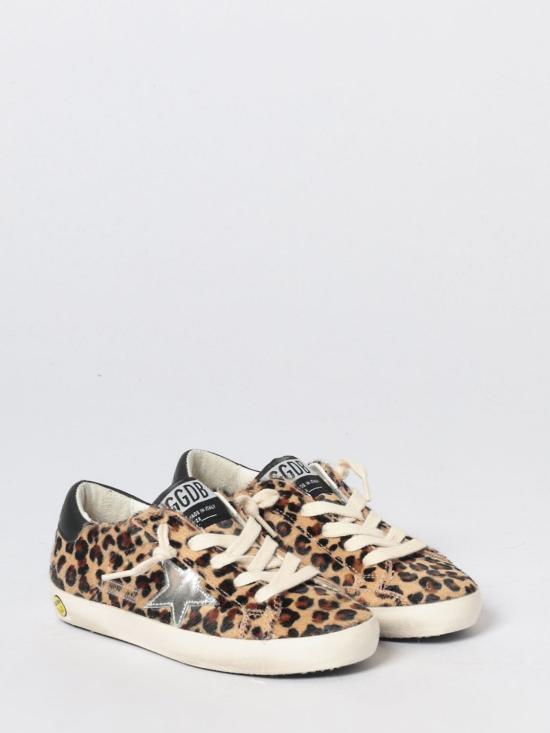 26SS [키즈] 골든구스 스니커즈 GYF00101F008025 55731 Brown - GOLDEN GOOSE